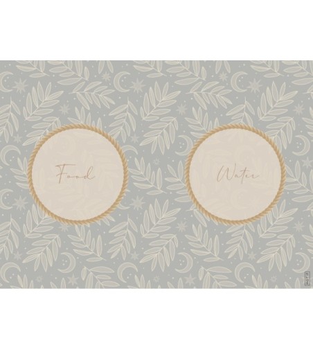 Alfombra comedero para mascotas Moon 48x35