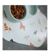Alfombra comedero para mascotas Puppy 48x35