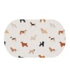 Alfombra comedero para mascotas Puppy 48x35