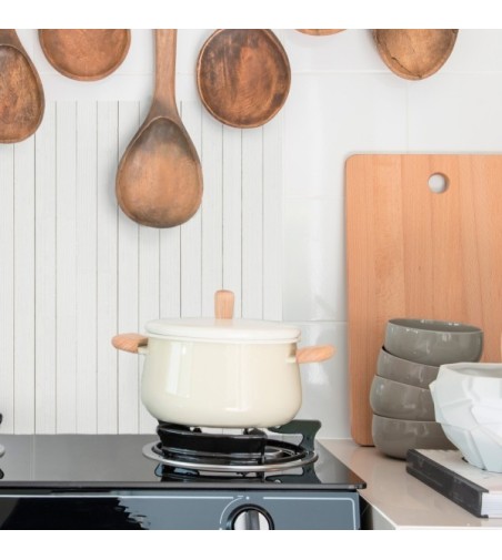 Salpicadero de cocina Rustic wood 60x60