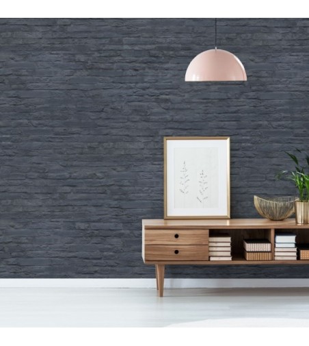 Mural Autoadhesivo Blue Brick 257x300cm