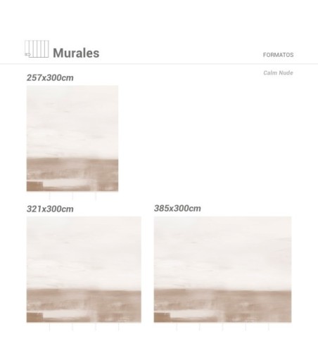 Mural Autoadhesivo Calm 257x300cm