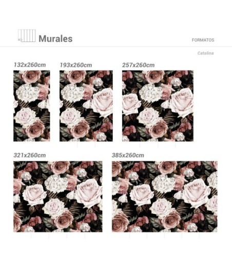 Mural Autoadhesivo Catalina 385x260cm