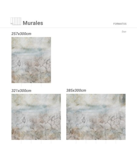 Mural Autoadhesivo Dan 257x300cm