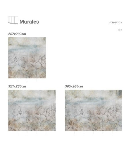 Mural Autoadhesivo Dan 321x260cm