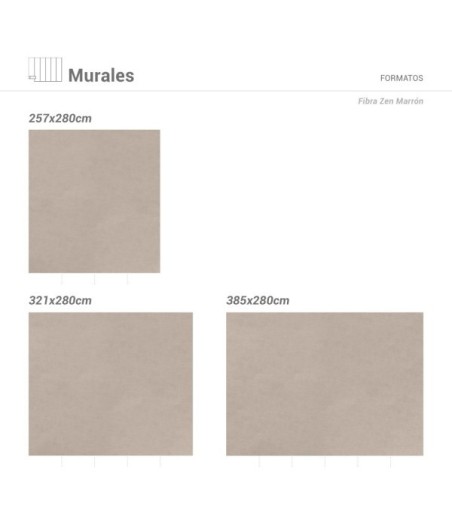 Mural Autoadhesivo Fibras 321x260cm