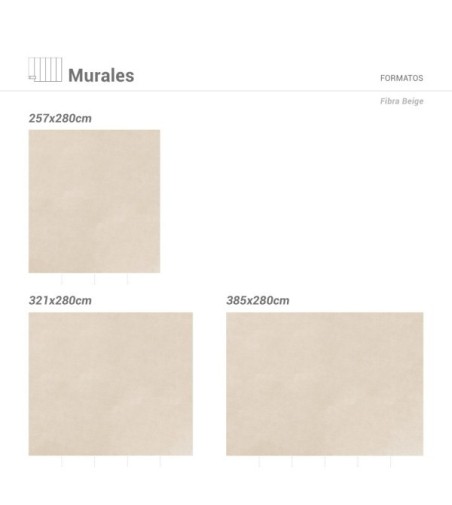 Mural Autoadhesivo Fibras 321x260cm