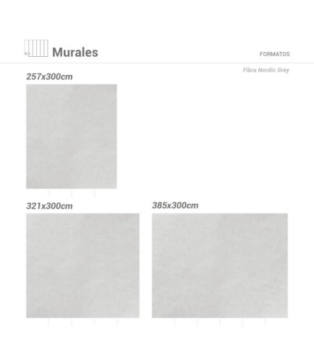 Mural Autoadhesivo Fibras 321x260cm