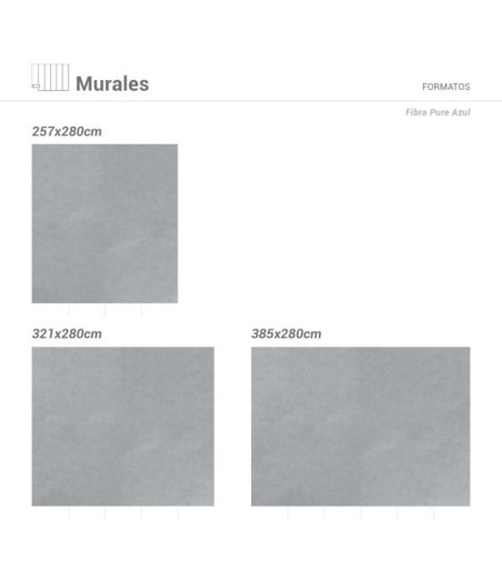 Mural Autoadhesivo Fibras 321x260cm