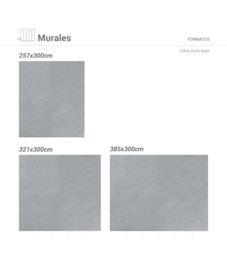 Mural Autoadhesivo Fibras 321x260cm