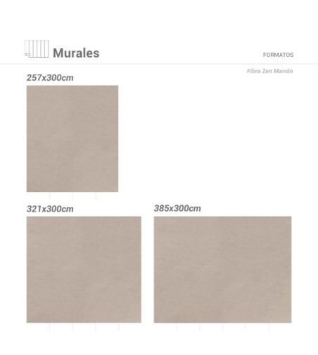 Mural Autoadhesivo Fibras 321x260cm