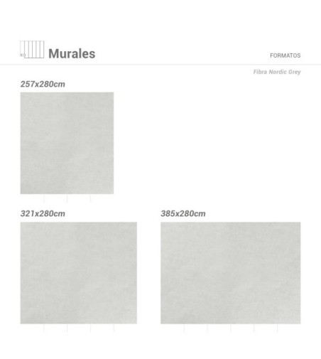 Mural Autoadhesivo Fibras 321x280cm
