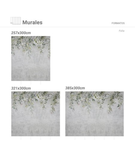 Mural Autoadhesivo Folia 132x260cm