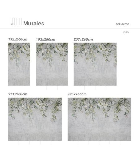 Mural Autoadhesivo Folia 385x260cm