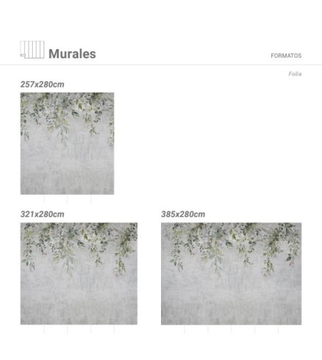 Mural Autoadhesivo Folia 385x260cm