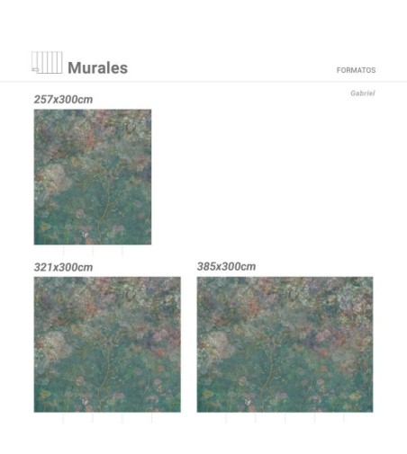 Mural Autoadhesivo Gabriel 321x260cm
