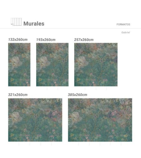 Mural Autoadhesivo Gabriel 385x300cm