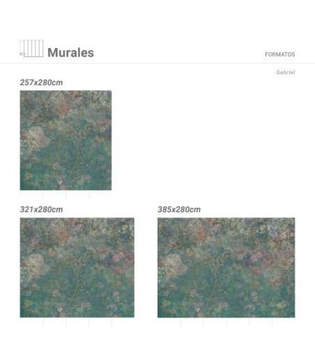 Mural Autoadhesivo Gabriel 385x300cm