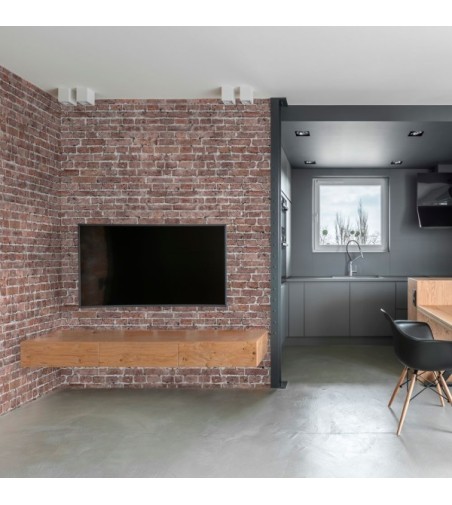 Mural Autoadhesivo Grunge Brick 257x260cm