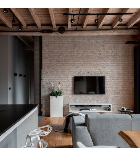 Mural Autoadhesivo Grunge Brick 257x260cm