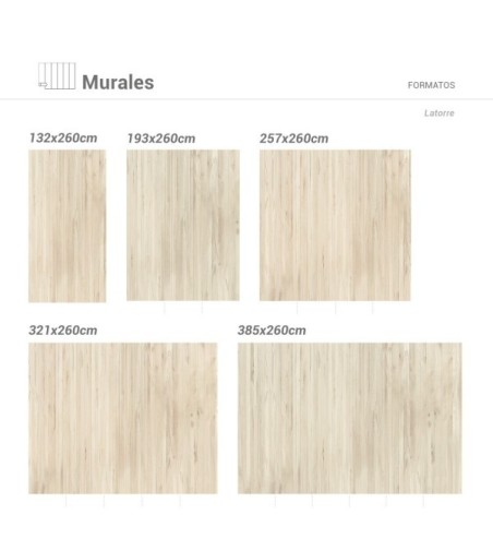 Mural Autoadhesivo Latorre 193x260cm