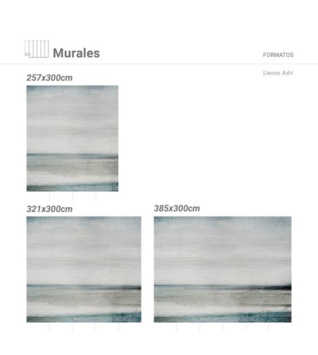 Mural Autoadhesivo Lienzo Adri 385x280cm