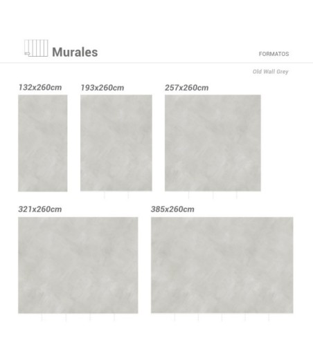 Mural Autoadhesivo Old Wall 385x260cm