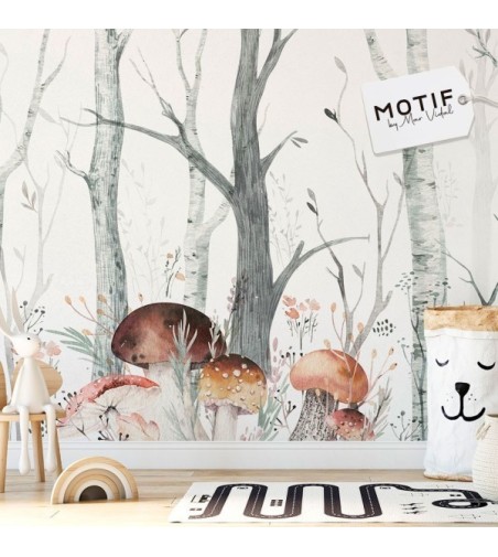Mural Autoadhesivo Otoño en el Bosque 385x260cm