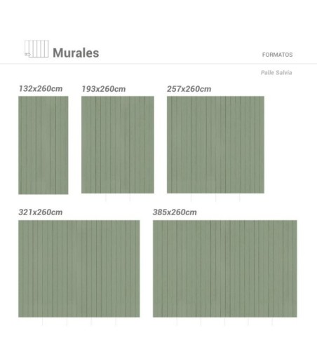 Mural Autoadhesivo Palle 132x260cm