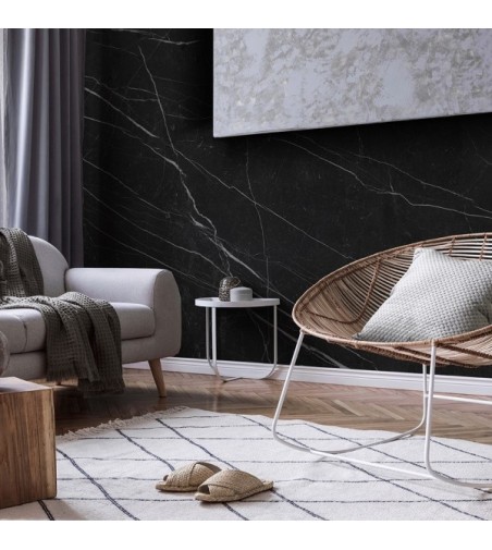 Mural Autoadhesivo Pietra Black 257x260cm