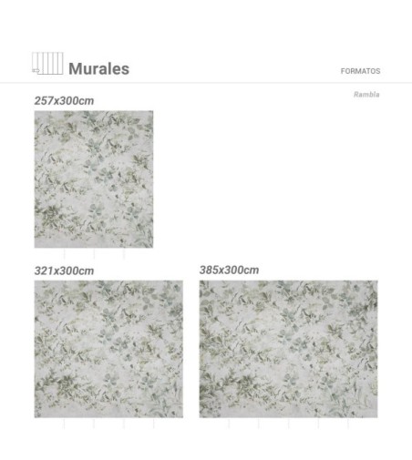 Mural Autoadhesivo Rambla 385x260cm