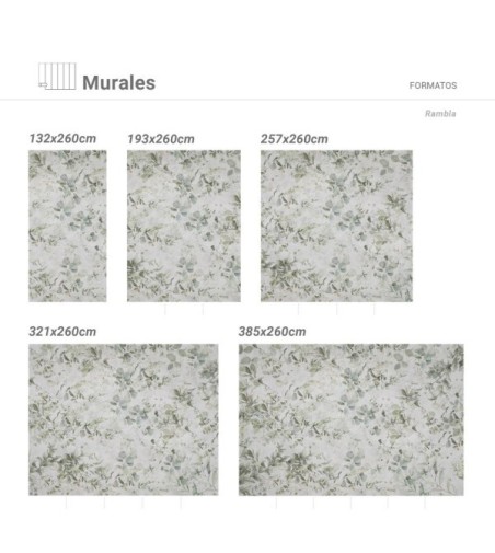 Mural Autoadhesivo Rambla 385x300cm