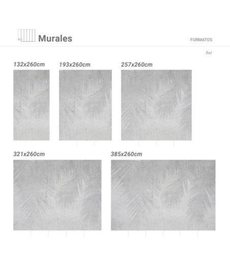Mural Autoadhesivo Rel 257x260cm