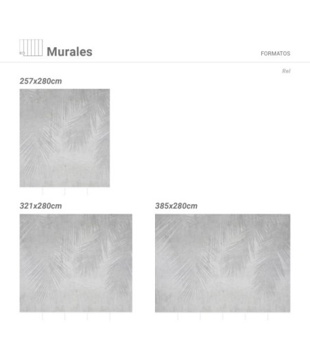 Mural Autoadhesivo Rel 257x260cm
