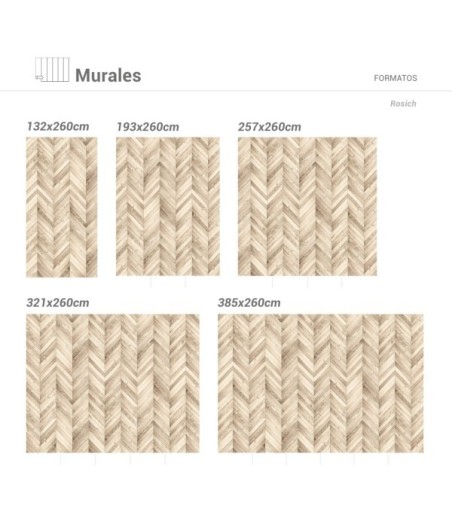 Mural Autoadhesivo Rosich 257x300cm