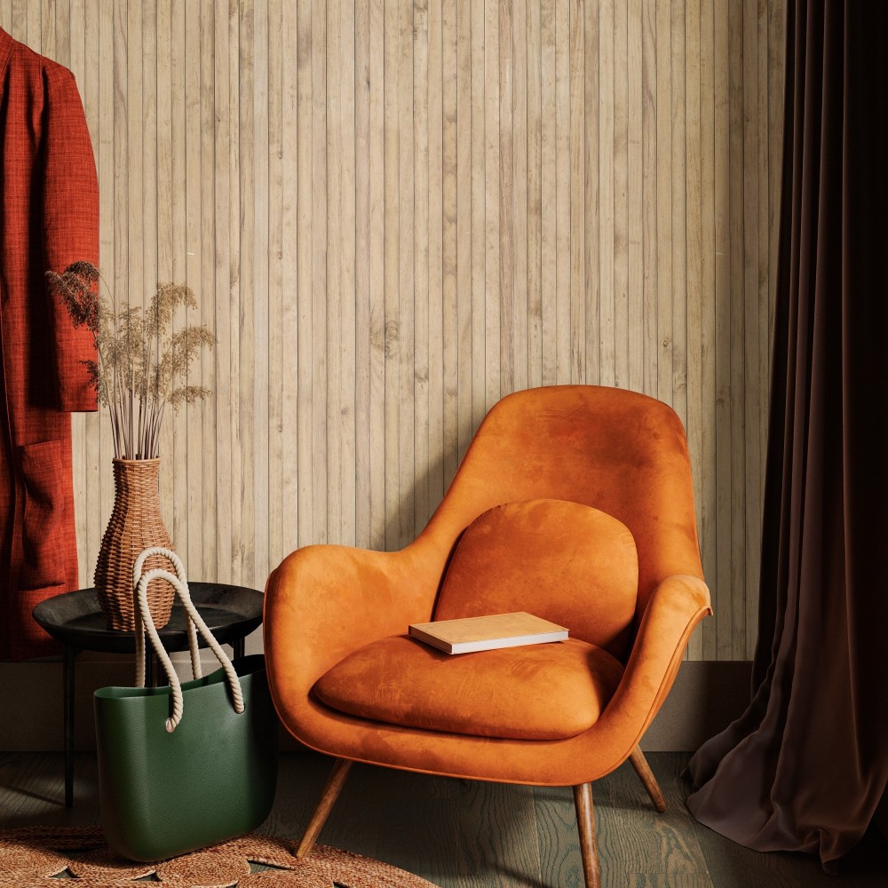 Mural Autoadhesivo Rustic Wood 385x260cm