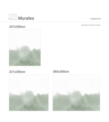 Mural Autoadhesivo Smoke Dream 132x260cm