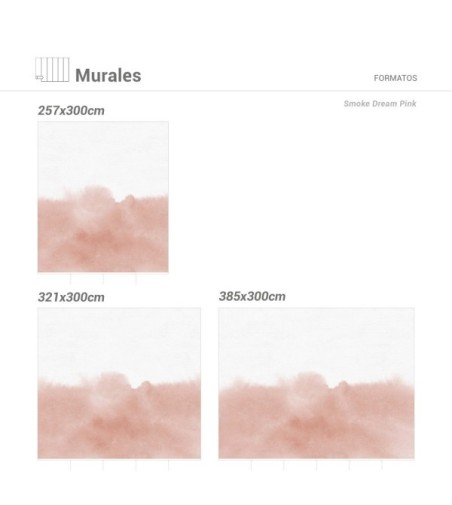 Mural Autoadhesivo Smoke Dream 321x280cm
