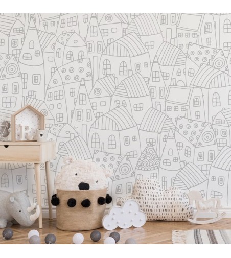 Mural Autoadhesivo Village 385x300cm