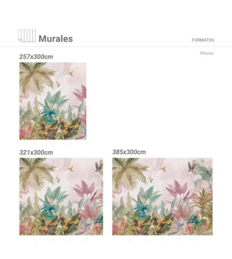 Mural Autoadhesivo Vitores 321x300cm