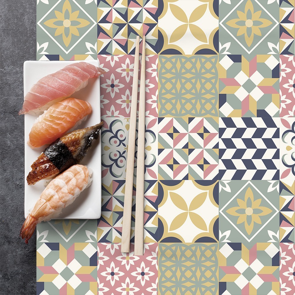 Pack de 6 manteles Hidra