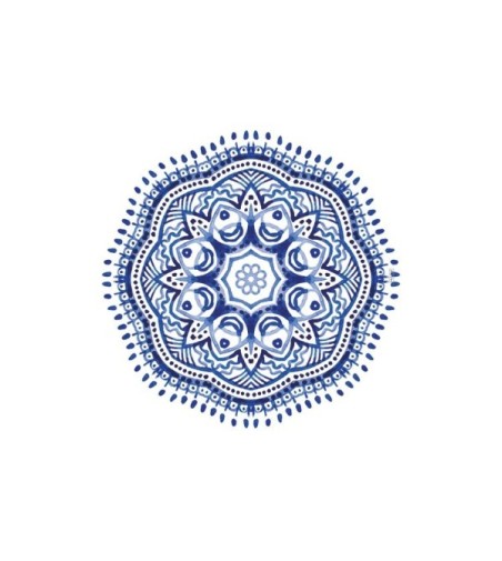 Pack de 6 manteles Mykonos