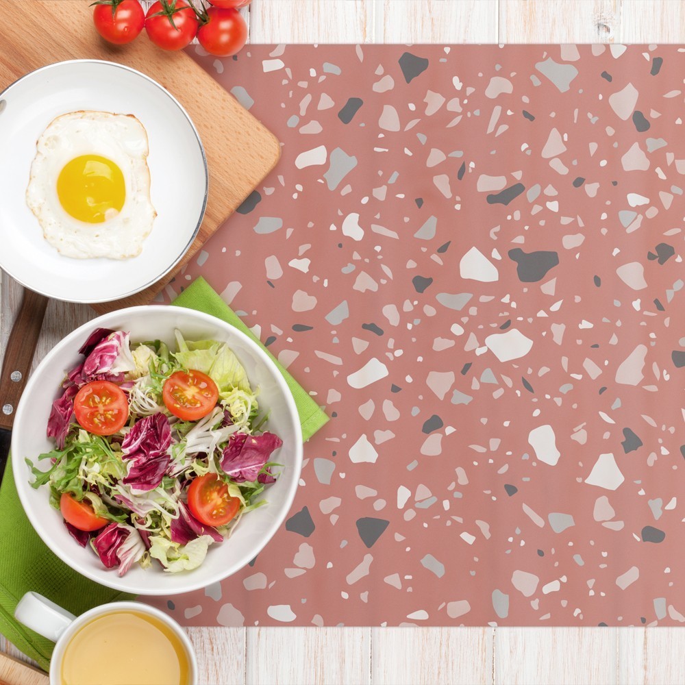 Pack de 6 manteles Terrazo Sweet Berry