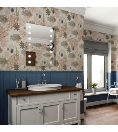 Papel Autoadhesivo Arrecife by Jennifer Barcía - 2 tiras de 650x2600mm