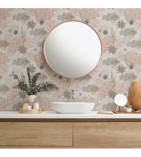 Papel Autoadhesivo Arrecife by Jennifer Barcía - 2 tiras de 650x2600mm