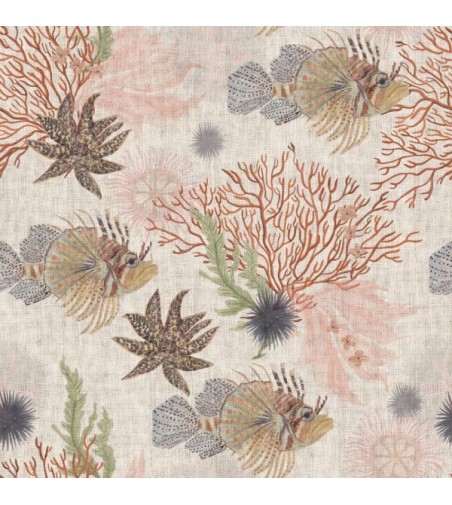 Papel Autoadhesivo Arrecife by Jennifer Barcía - 2 tiras de 650x2600mm