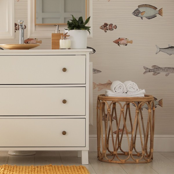 Papel Autoadhesivo Atlantis by Elena Tablada - 4 tiras de 650x2600mm