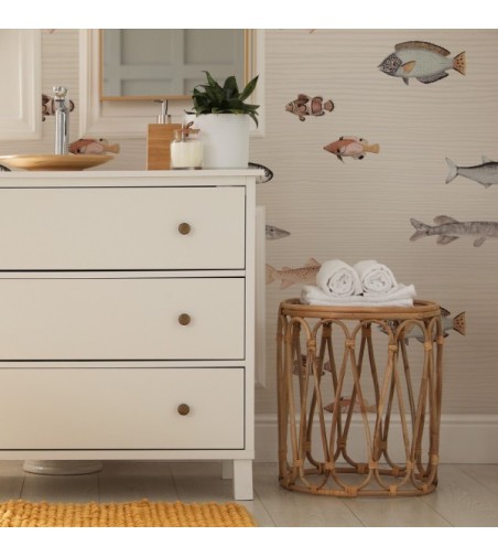 Papel Autoadhesivo Atlantis by Elena Tablada - 4 tiras de 650x2600mm