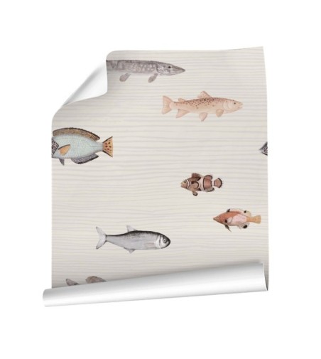 Papel Autoadhesivo Atlantis by Elena Tablada - 4 tiras de 650x2600mm