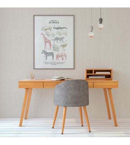 Papel Autoadhesivo Balma Gris Pastel - 1 tiras de 650x2600mm